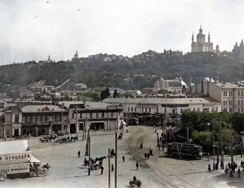 Life under the Tsar and the Bolsheviks: color photos of Kyiv in the 1910s-1930s