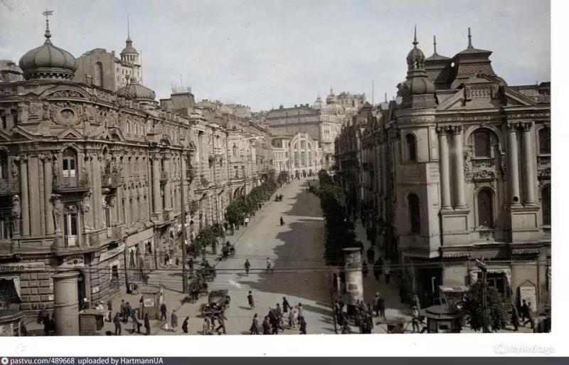 Life under the Tsar and the Bolsheviks: color photos of Kyiv in the 1910s-1930s