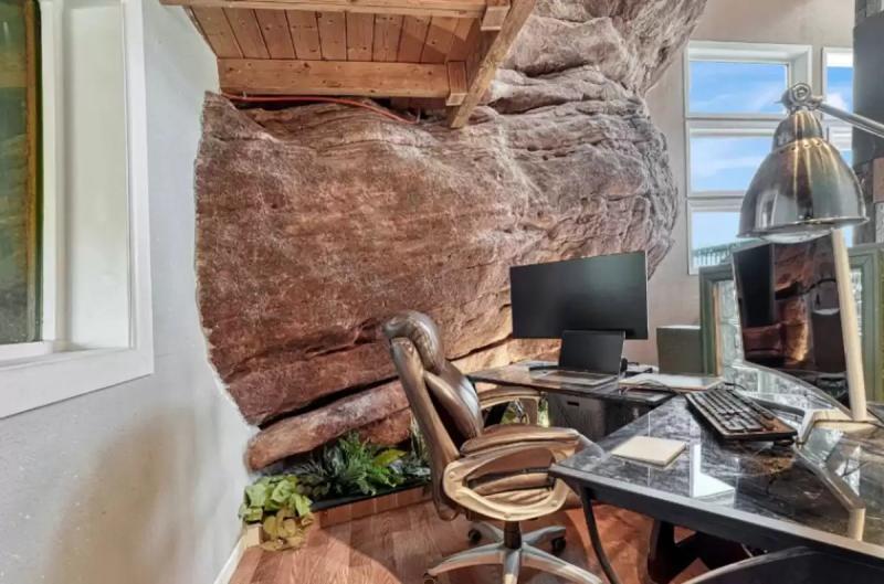  200-million-year-old rock house for sale: what's hidden inside