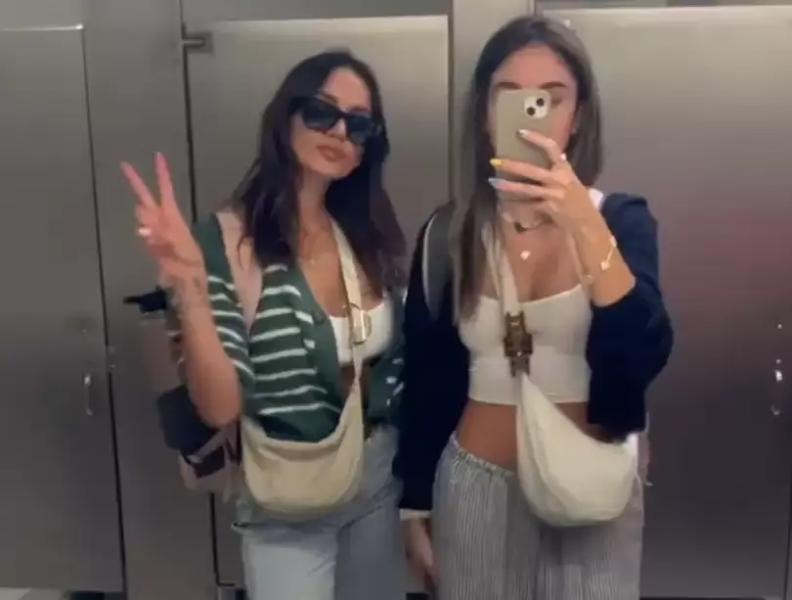 Scandal on the plane: two women kicked off the plane for tops that were too short