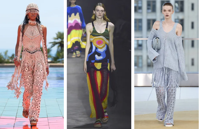 Back to the 70s: boho-style pants are back at the peak of popularity