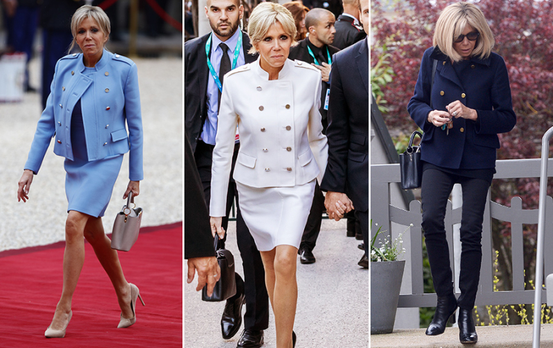 What is the secret of Brigitte Macron's slender legs